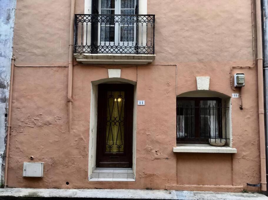 Saint-Thibéry Historic French Townhouseヴィラ エクステリア 写真