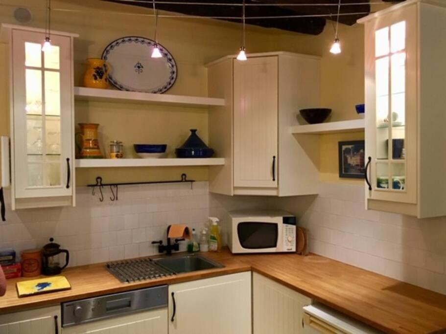 Saint-Thibéry Historic French Townhouseヴィラ エクステリア 写真