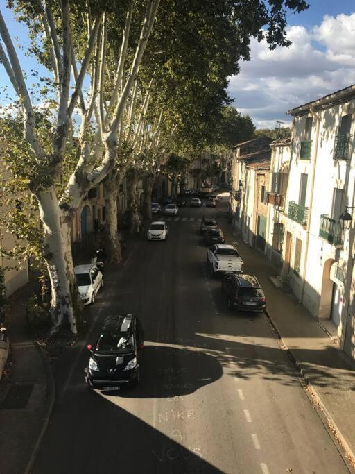 Saint-Thibéry Historic French Townhouseヴィラ エクステリア 写真
