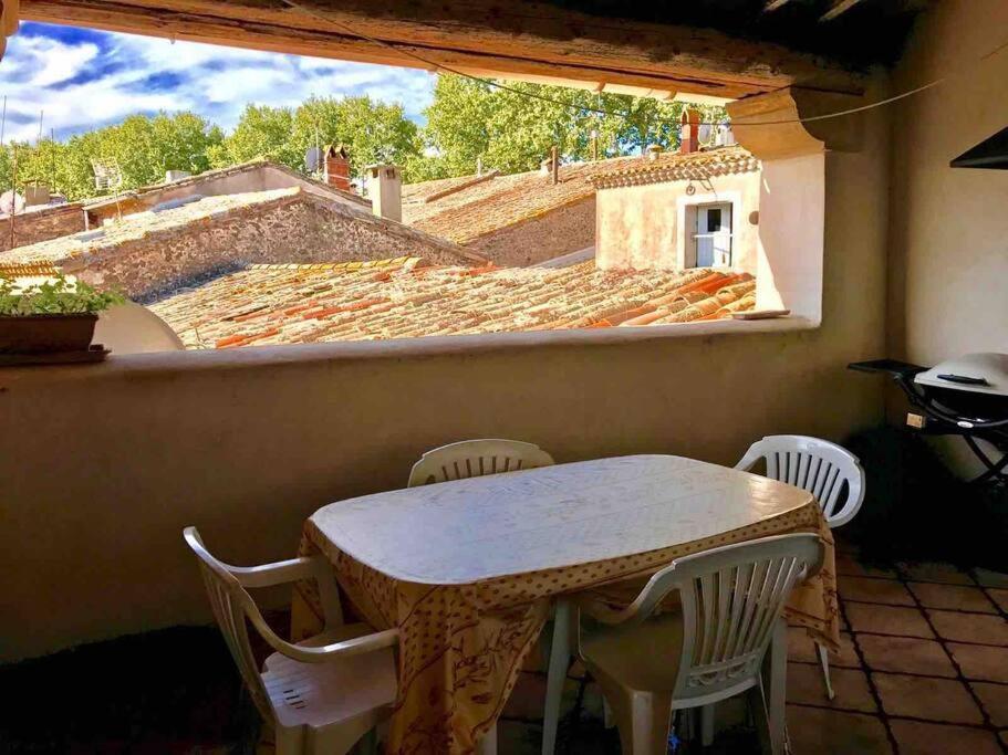 Saint-Thibéry Historic French Townhouseヴィラ エクステリア 写真
