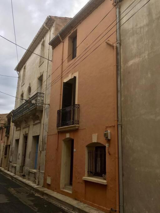 Saint-Thibéry Historic French Townhouseヴィラ エクステリア 写真