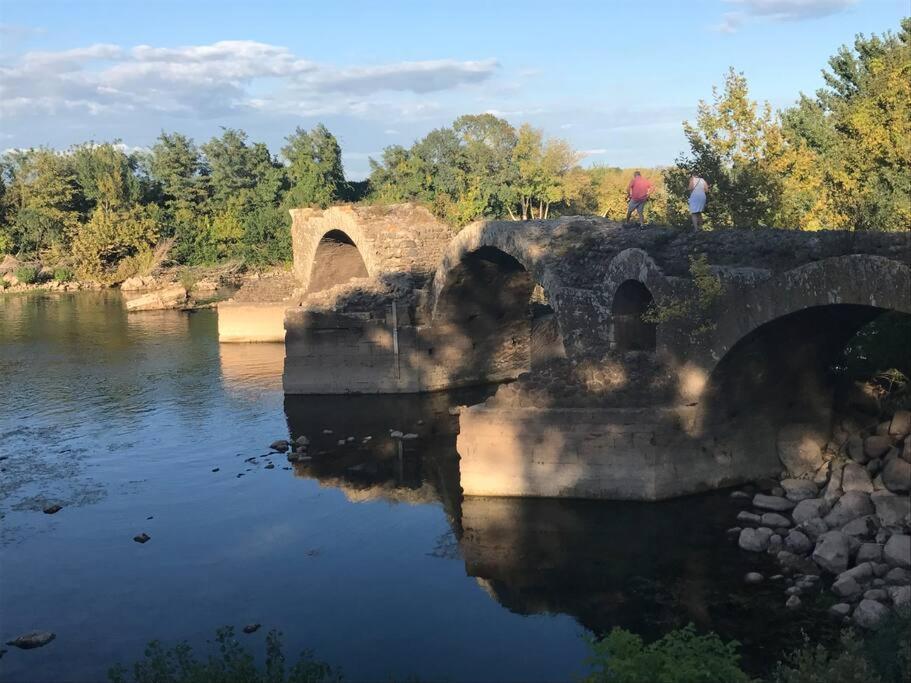 Saint-Thibéry Historic French Townhouseヴィラ エクステリア 写真